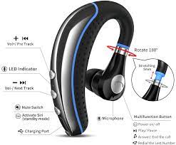 FIMITECH Bluetooth Headset Wireless Earpiece V5.0